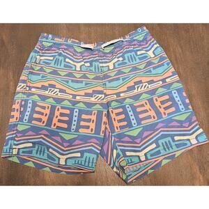 Men's Chubbies Nautical by Nature Swim Trunks Swim Shorts Size Small Swim Suit